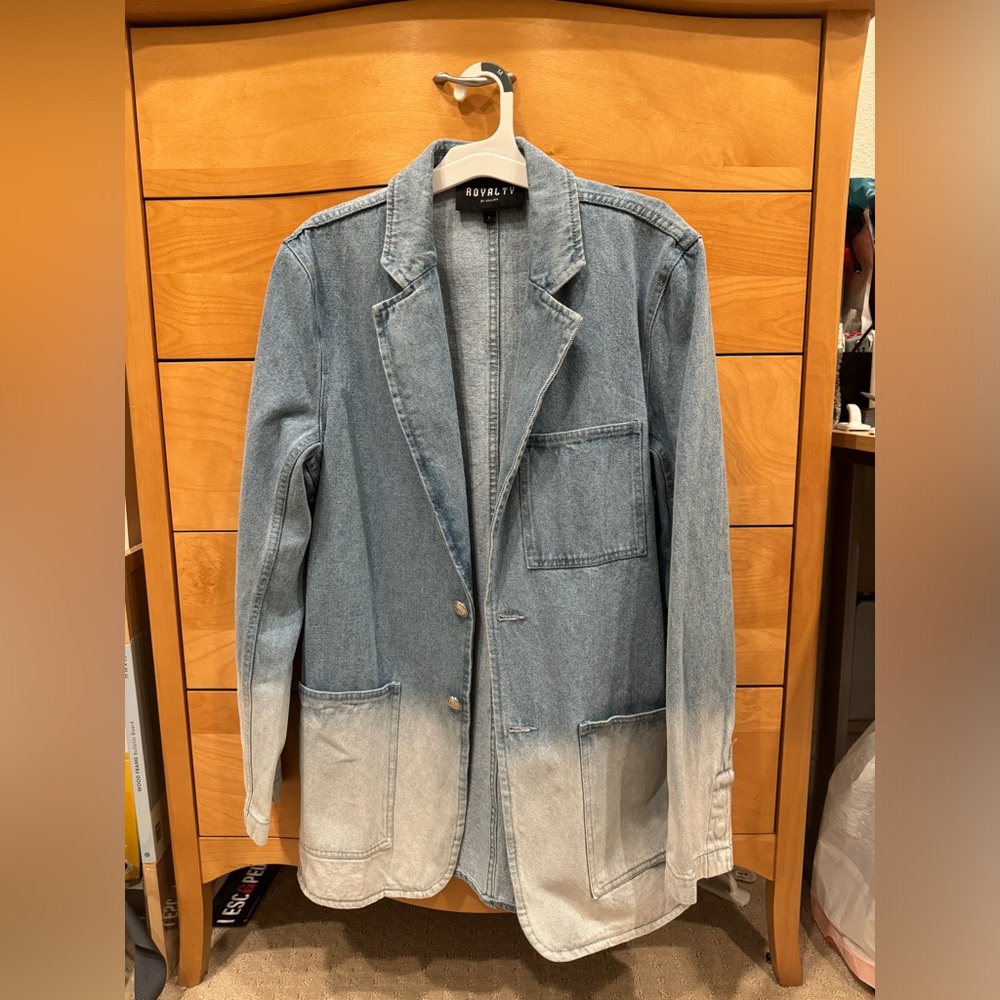 Nordstrom Rack Ombré Denim Coat